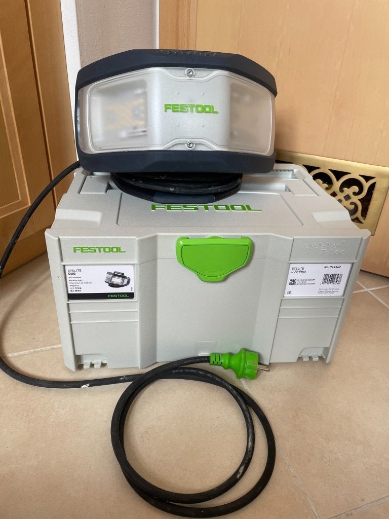 Projecteur de chantier Festool DUO SYSLITE, Bricolage & Construction, Éclairage de chantier, Enlèvement ou Envoi, Comme neuf, 50 à 200 watts