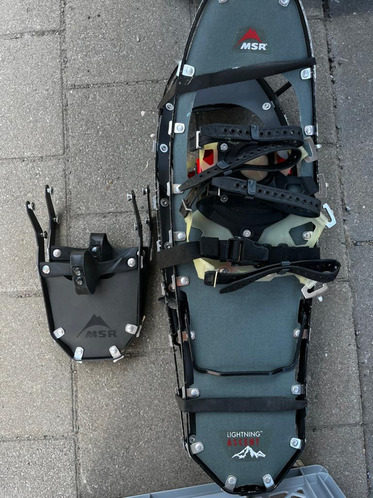 Sneeuwschoenen- snowshoes MRS - professioneel materiaal, Ophalen, Zo goed als nieuw