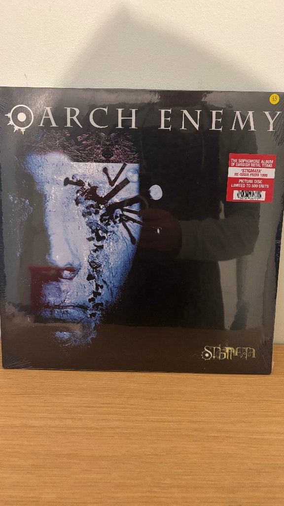 LP - Arch Enemy - Stigmata (picture disc), 2020 tot heden, Ophalen of Verzenden, Picture disc, 12 inch