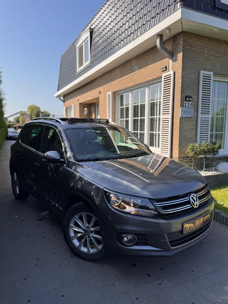 Volkswagen Tiguan 1.4TSI 2016, Auto's, Volkswagen, Voorwielaandrijving, Euro 6, 4 cilinders, Leder