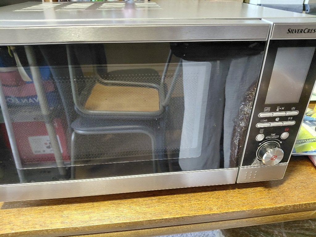 Microgolfoven Silvercrest, Electroménager, Enlèvement, Utilisé, Micro-ondes, Plaque tournante