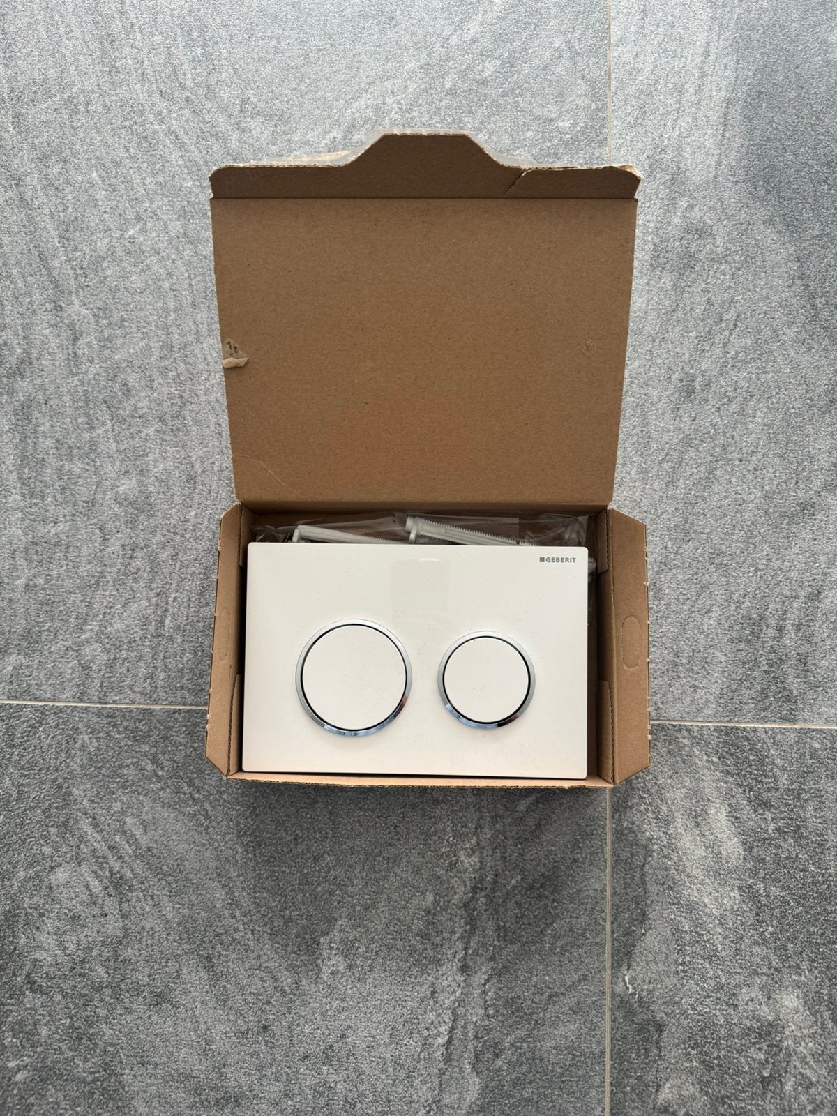 Geberit drukplaat, Doe-het-zelf en Bouw, Ophalen, Nieuw, Toilet