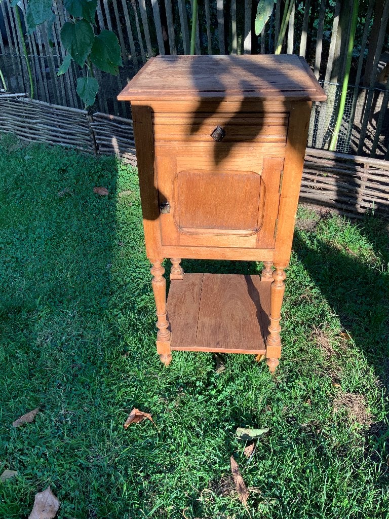 Vintage oud nachtkastje kastje, Ophalen