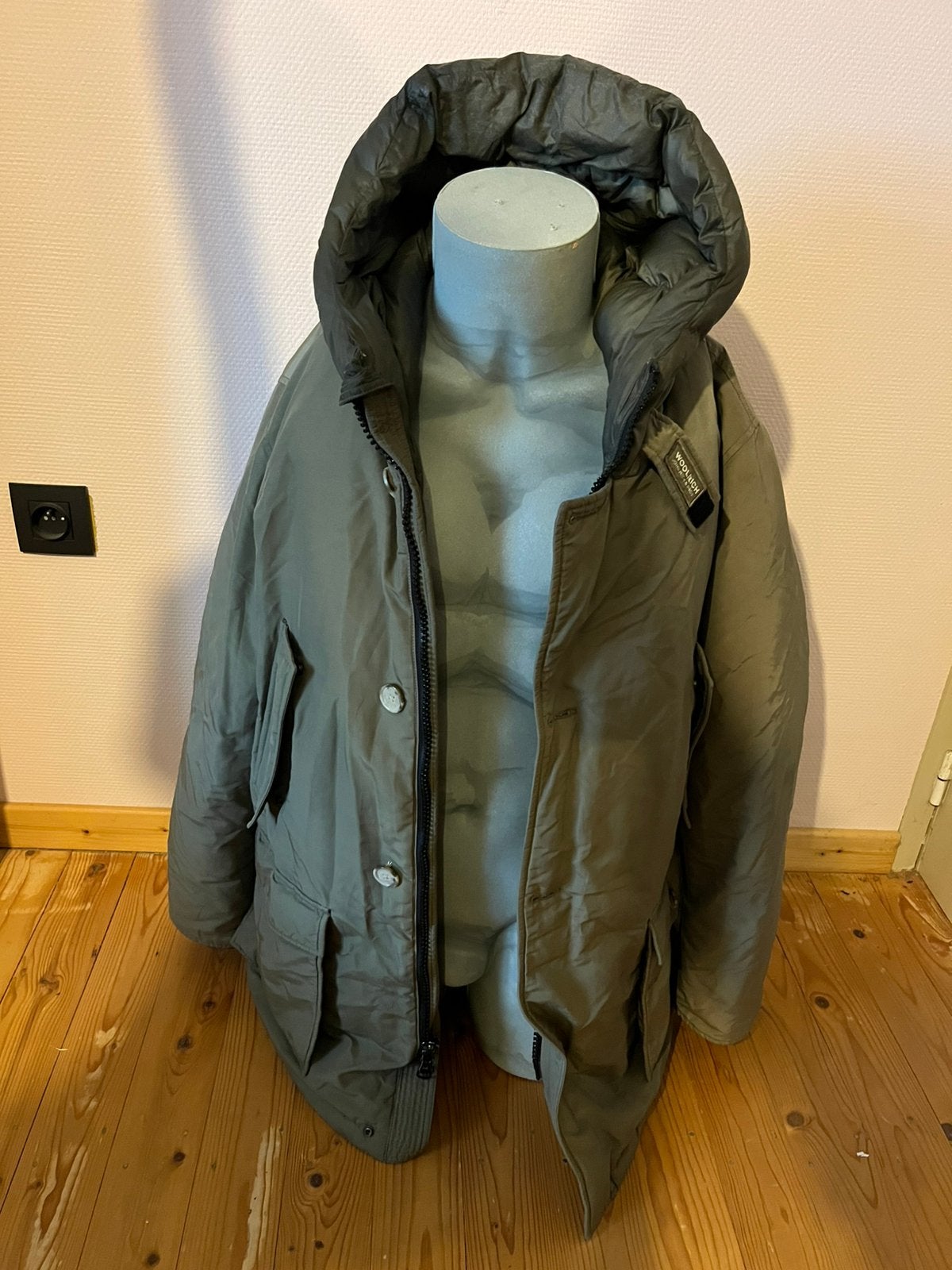 Woolrich artic parka, Envoi, Porté, Taille 56/58 (XL), Vert
