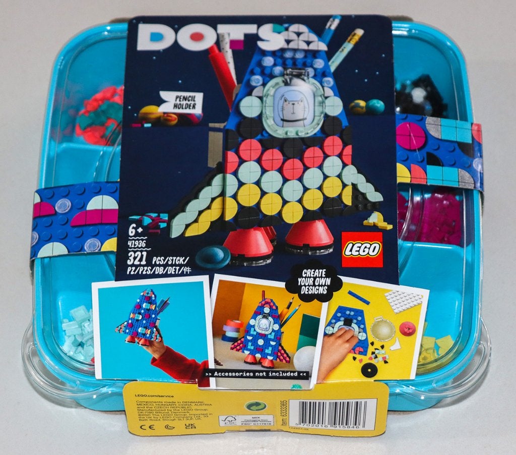 Lego Dots 41936 “Pencil Holder”(pennenhouder) volledige set, Lego, Ophalen of Verzenden, Zo goed als nieuw, Inclusief instructies