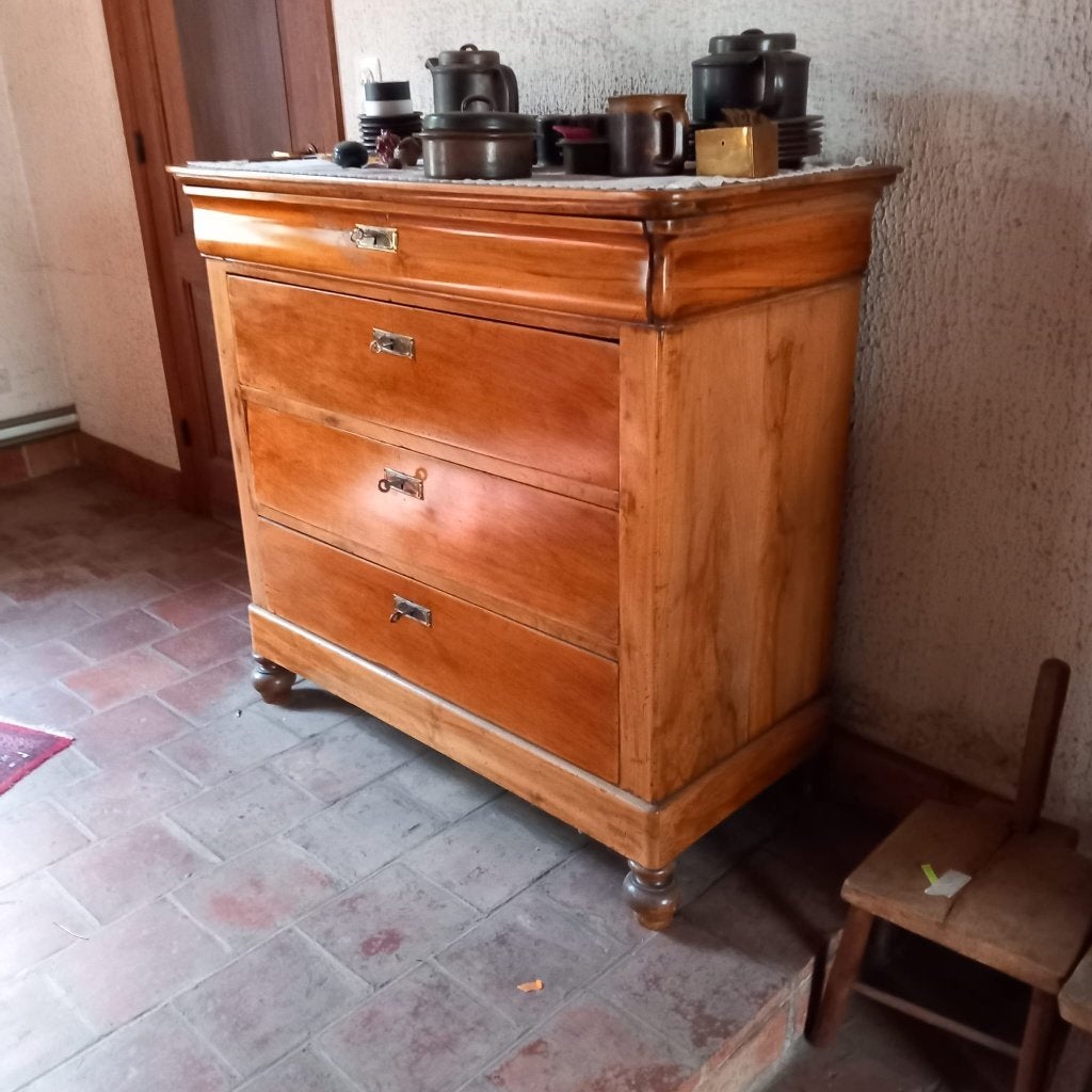 Mooie laden-commode, Enlèvement