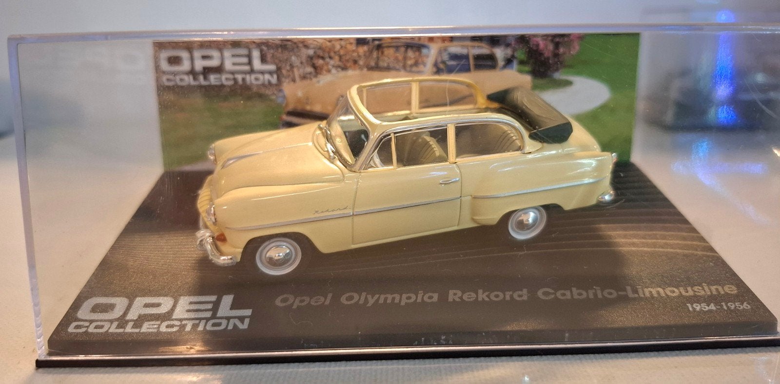 OPEL OLYMPIA REKORD CABRIOLET LIMOUSINE 1 43, Ophalen of Verzenden