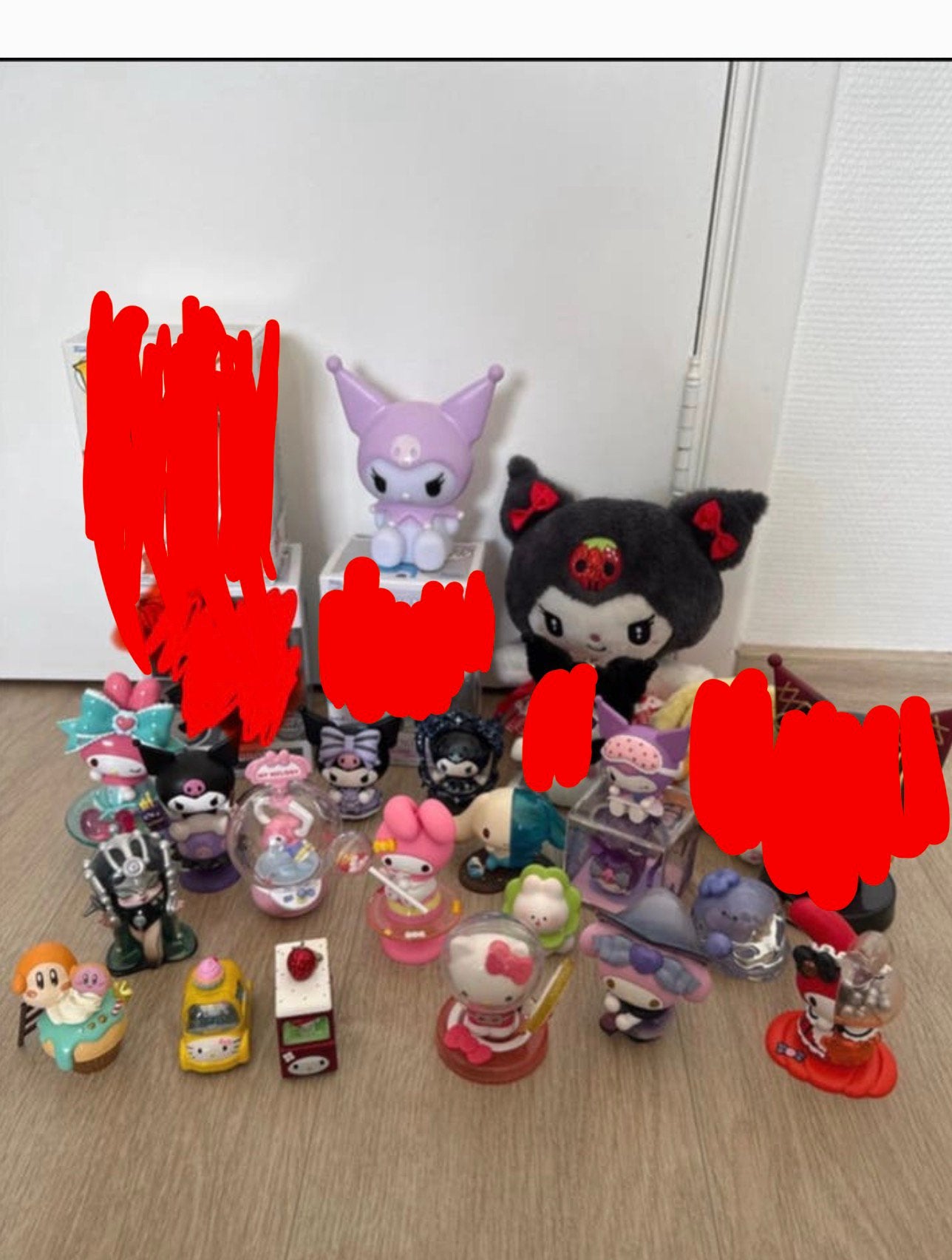 Sanrio figuurtjes, Ophalen of Verzenden, Zo goed als nieuw