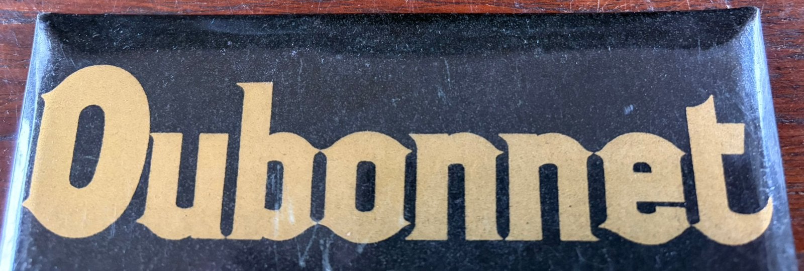 Dubonnet Liqueur au Quina 1948, Collections, Enlèvement ou Envoi, Utilisé, Panneau publicitaire