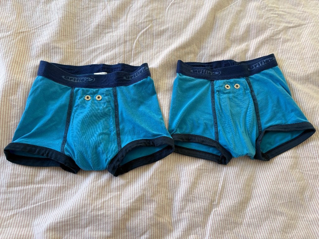 Uriflex, plaswekker broekjes maat 116/122, Kinderen en Baby's, Ophalen, Gebruikt, Jongen