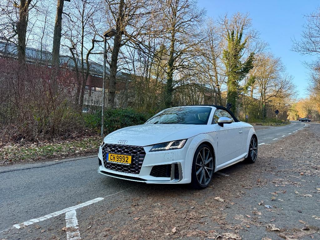 Audi TTS Roadster 2.0 TFSI 306cv MK3  Quattro MATRIX 50000km, Autos, Audi, Cuir, Euro 6, Entretenue par le concessionnaire, Noir