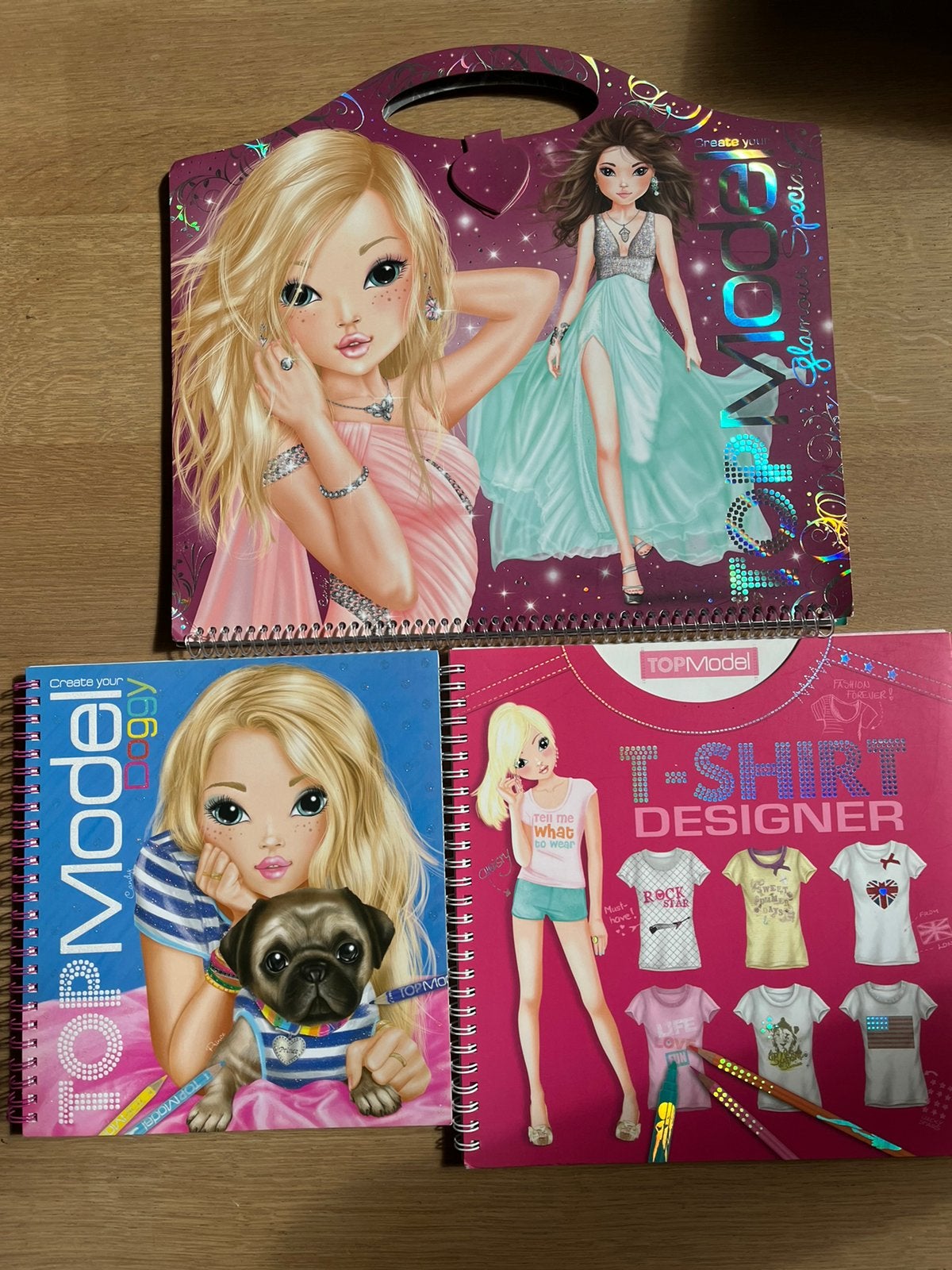 Topmodel designer boeken voor kinderen, Ophalen, Gebruikt, Papier, Schets- of Tekenboek