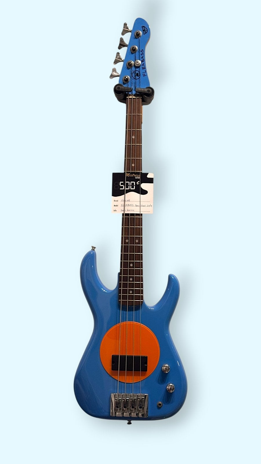 Airline Flea bass short scale, Muziek en Instrumenten, Ophalen, Gebruikt, Elektrisch