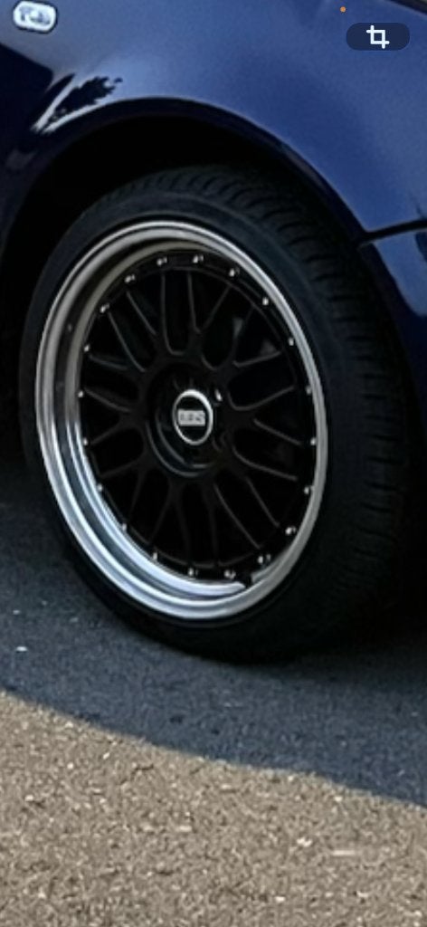 Jantes BBS + pneus, Ophalen, 18 inch, Band(en)