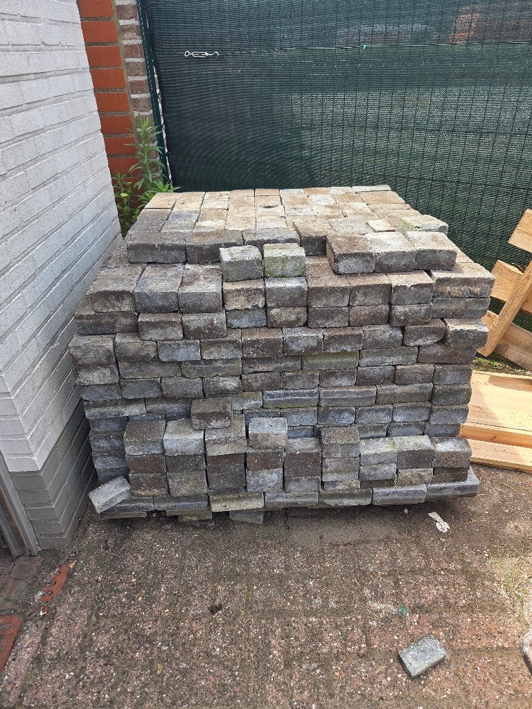 Klinkers, Ophalen, Gebruikt, Beton, Klinkers