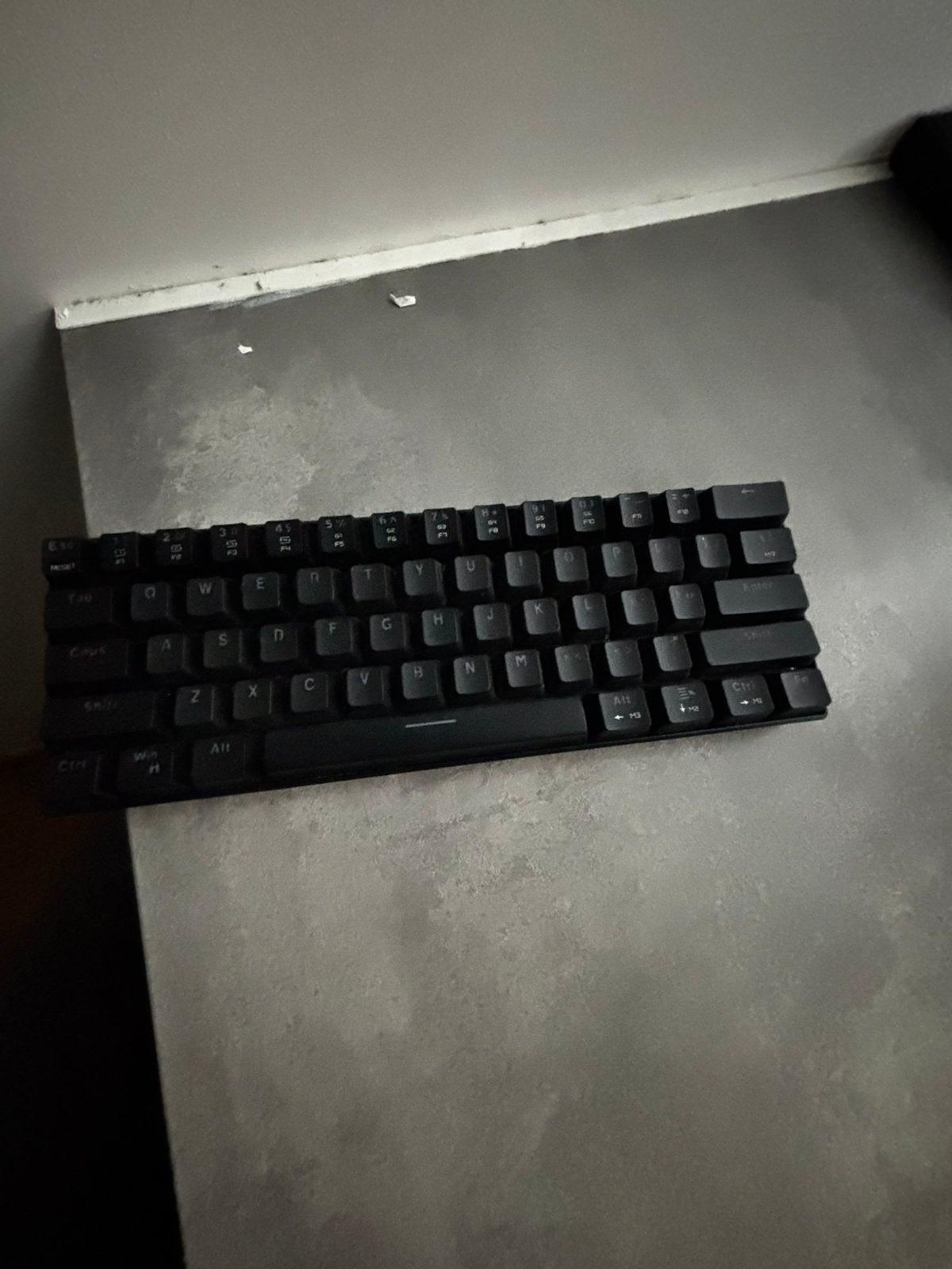 Motospeed ck61 mechanical keyboard, Informatique & Logiciels, Claviers, Clavier gamer, Comme neuf, Enlèvement, Qwerty