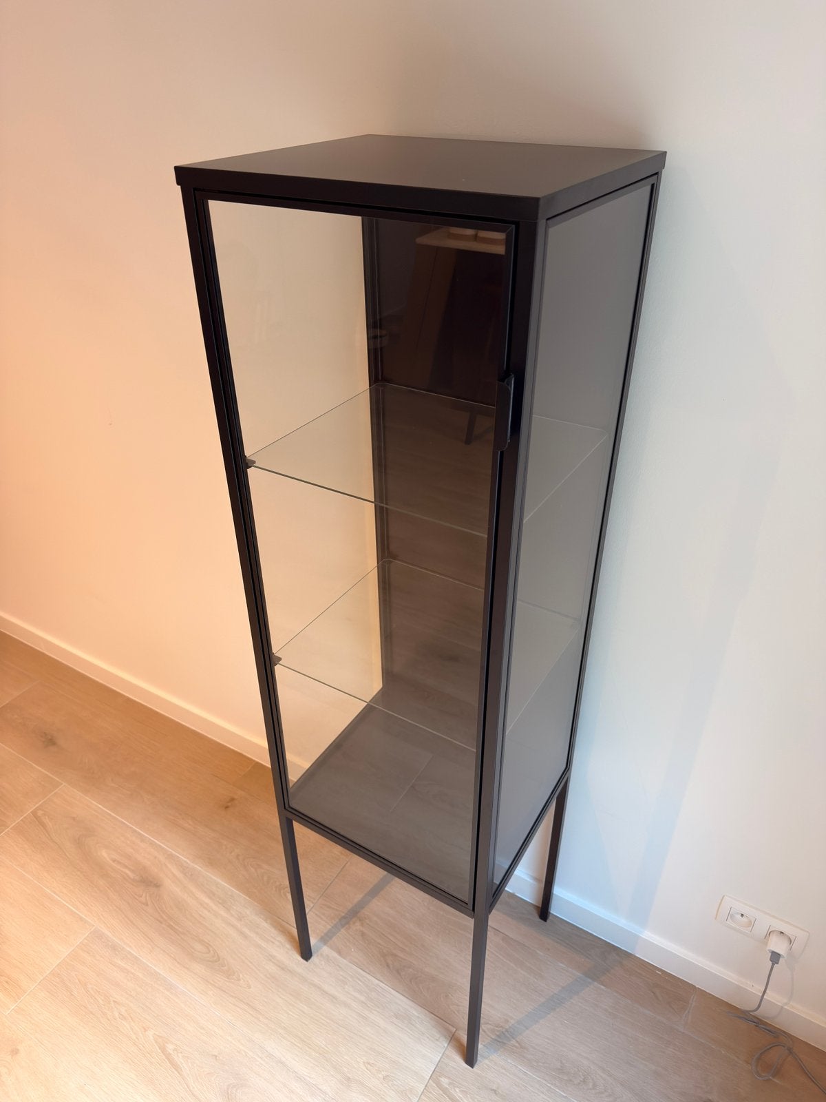 Vitrinekast Ikea Rudsta, Ophalen, Minder dan 50 cm, Zo goed als nieuw, Metaal