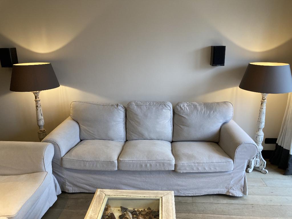 2  3-zitsbanken, Huis en Inrichting, Zetels | Zetels, Nieuw, Rechte bank, Driepersoons, 200 tot 250 cm, 75 tot 100 cm, Stof, Ophalen