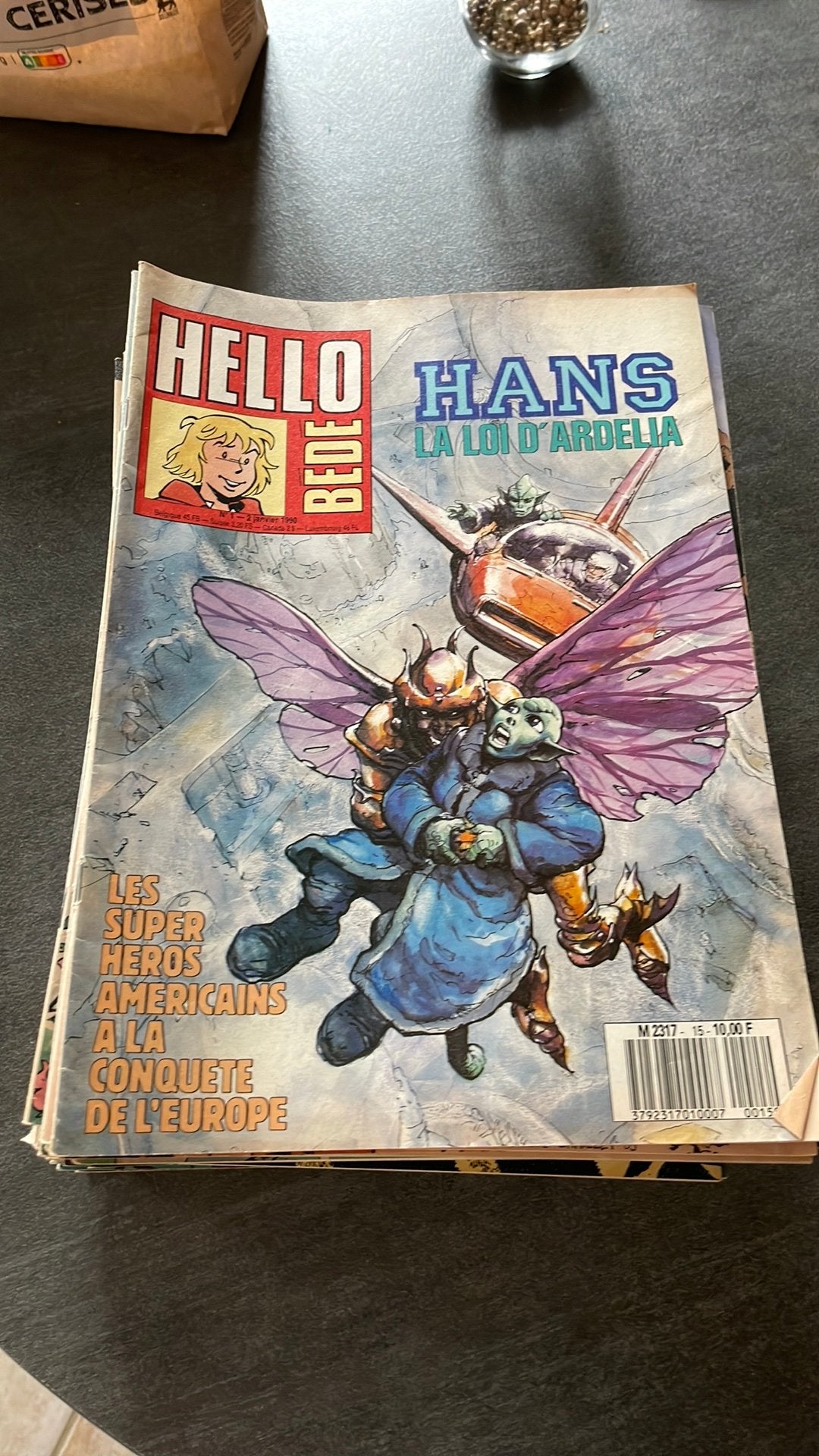 Hello bede de 1990 du numero 1 au numero 52, Enlèvement, Comme neuf