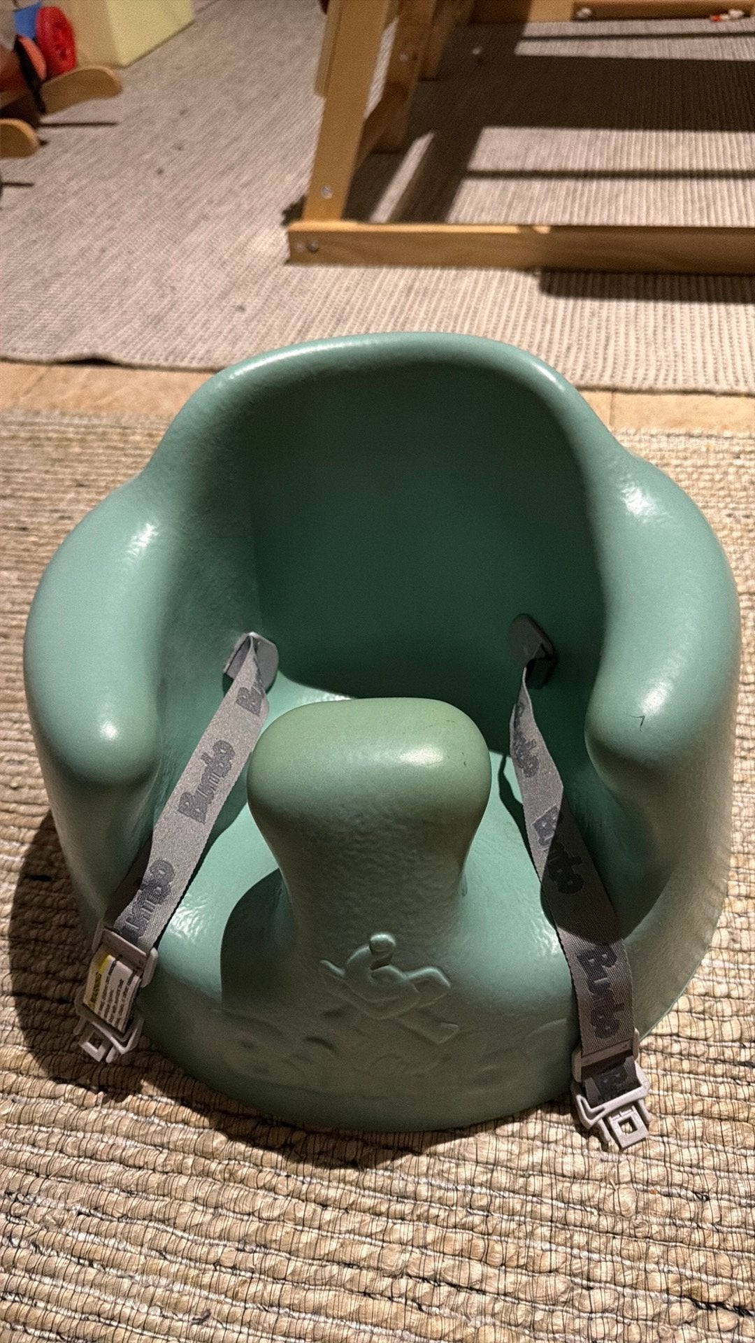 Bumbo zit groen, Kinderen en Baby's, Kinderstoelen, Ophalen, Zo goed als nieuw