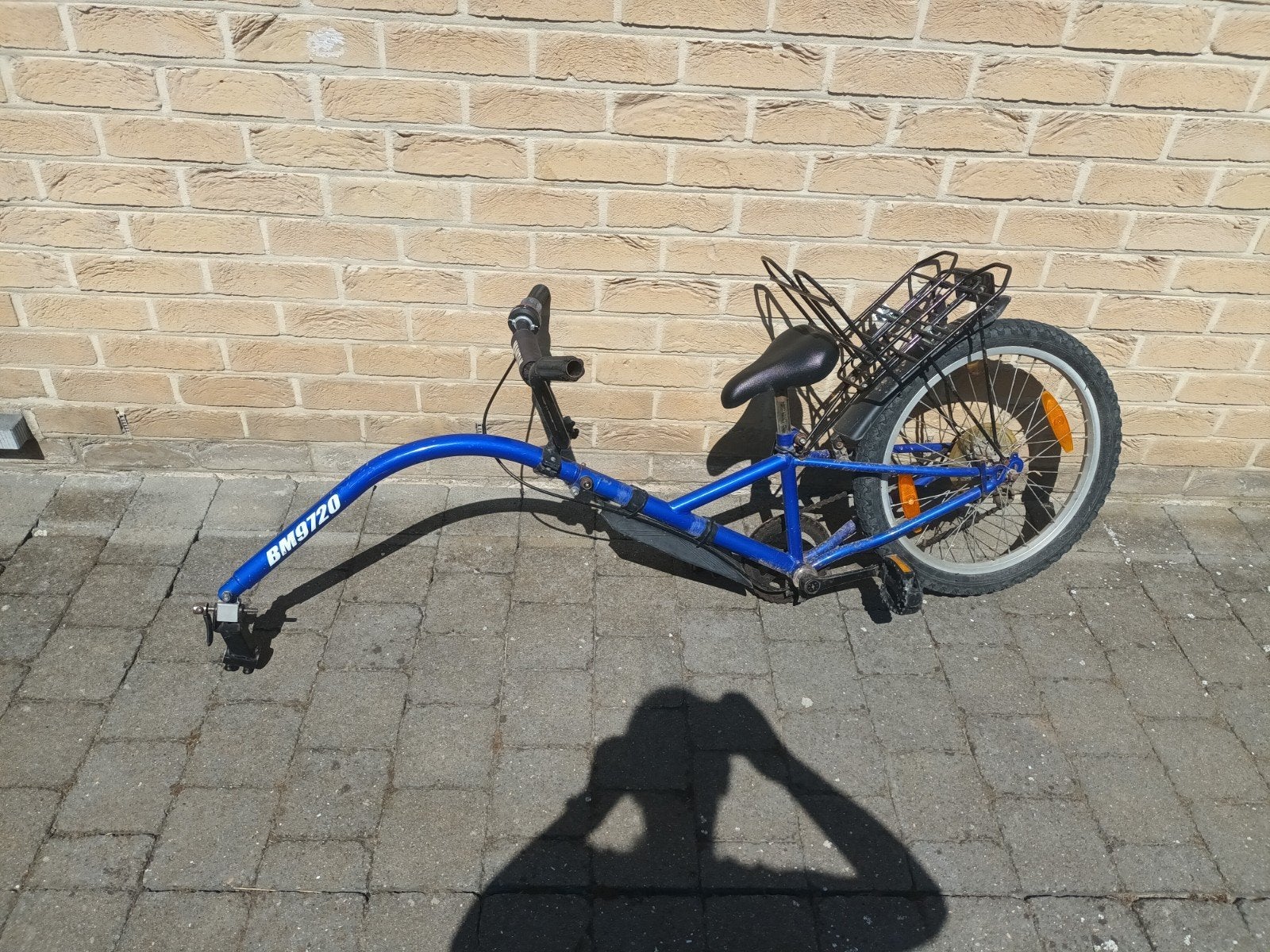 Aanhang fiets, Ophalen