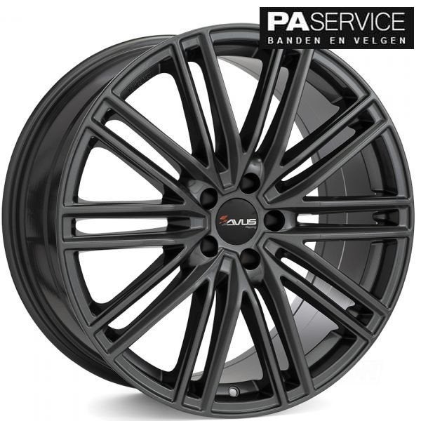 Nw 21 inch Antraciet Avus breedset voor Porsche Cayenne, Auto-onderdelen, Banden en Velgen, -, -, Banden en Velgen, Nieuw