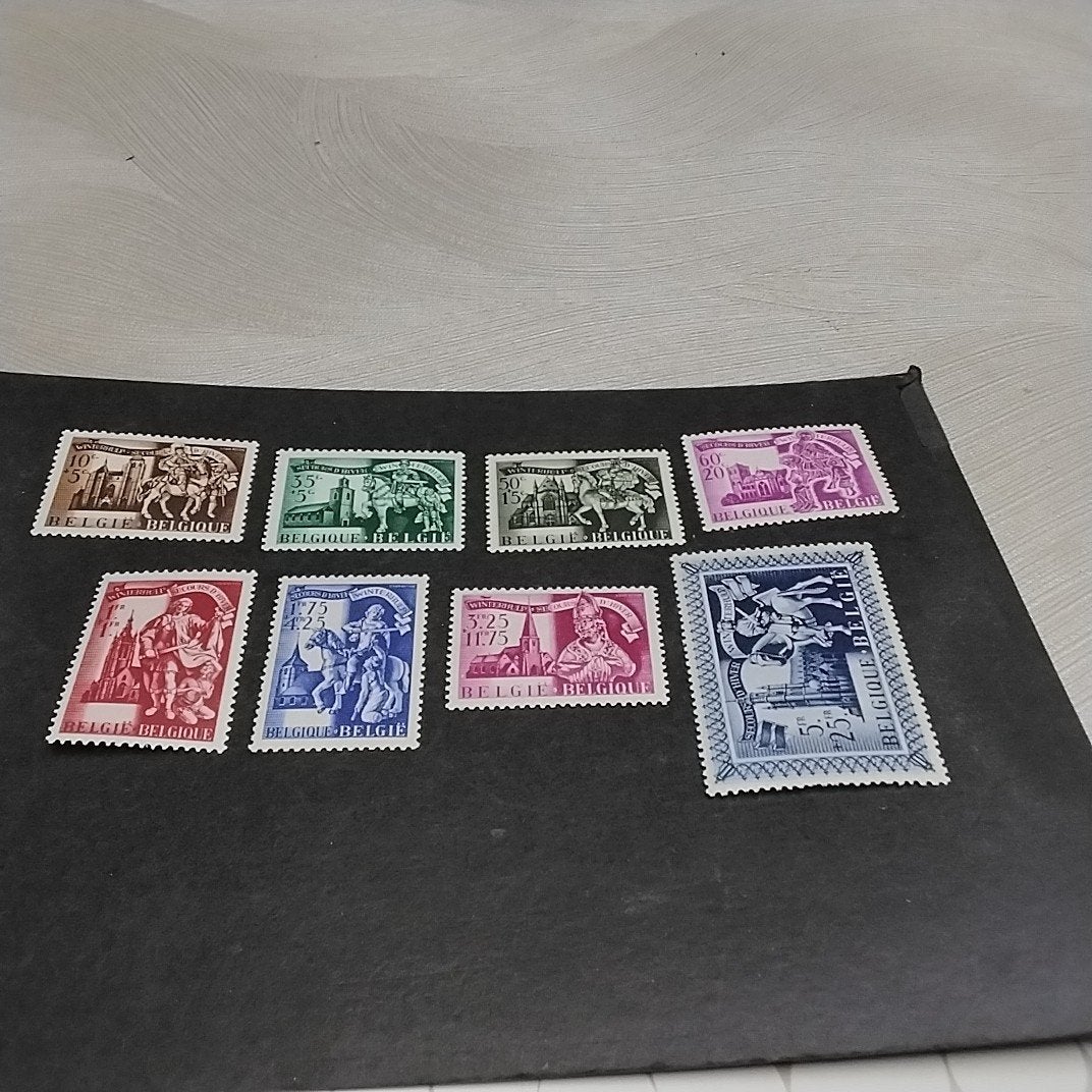 BELGIQUE 631/638 menthe avec cote 11,00€, Enlèvement ou Envoi, Neuf