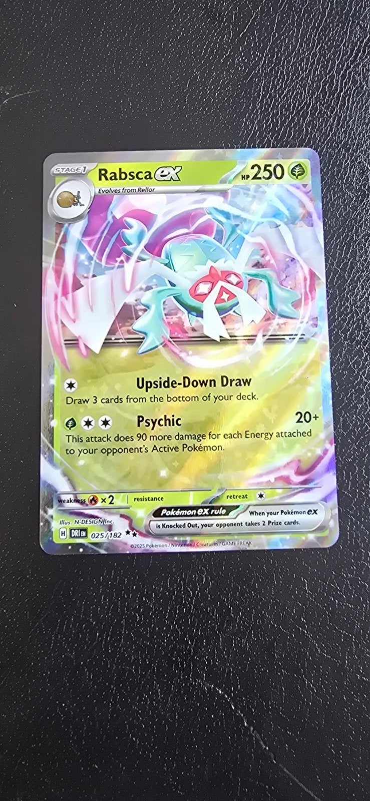 Pokemon card Rabsca ex Scarlet & Violet Destined Rivals, Ophalen