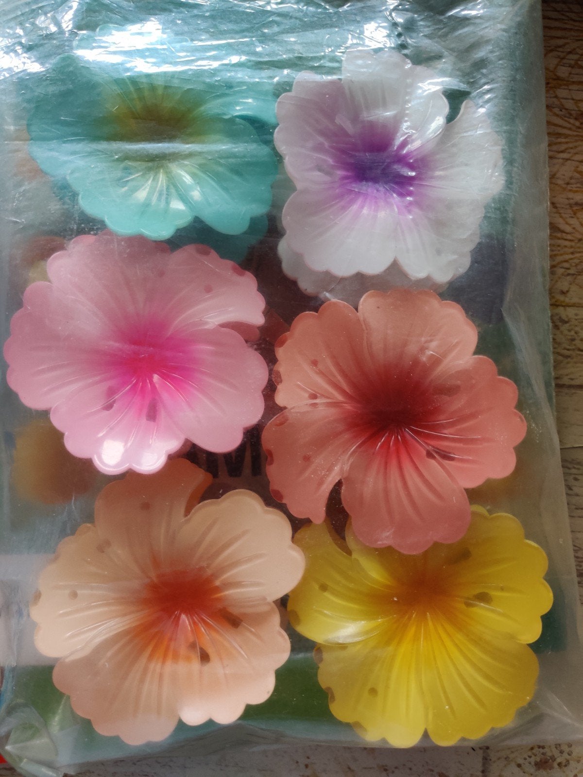Set van mooie bloemen haarclips te koop., Bijoux, Sacs & Beauté, Beauté | Soins des cheveux, Enlèvement, Neuf, Épingle à cheveux
