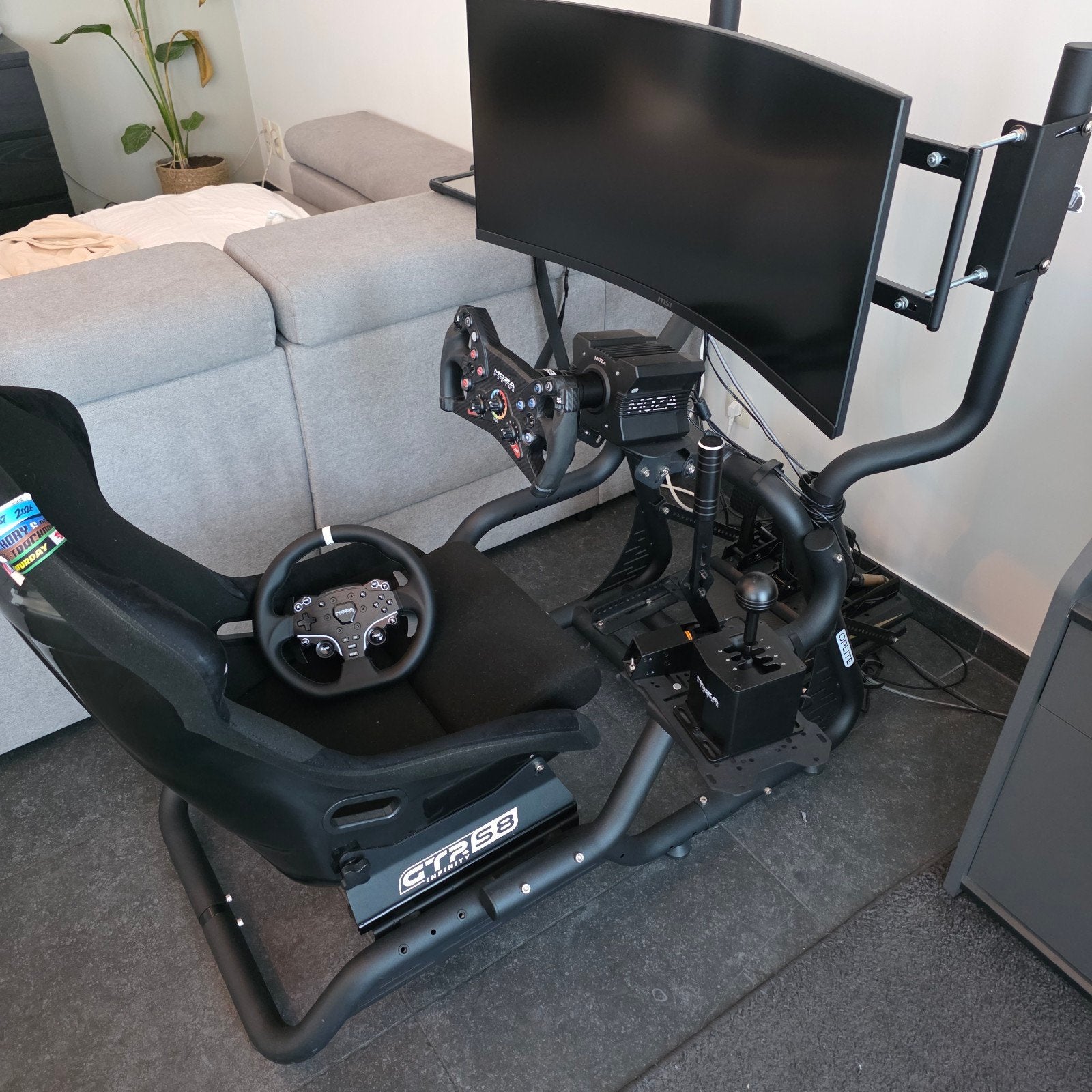 Setup Sim Racing-Livraison+Installation-12 mois garantie, Consoles de jeu & Jeux vidéo