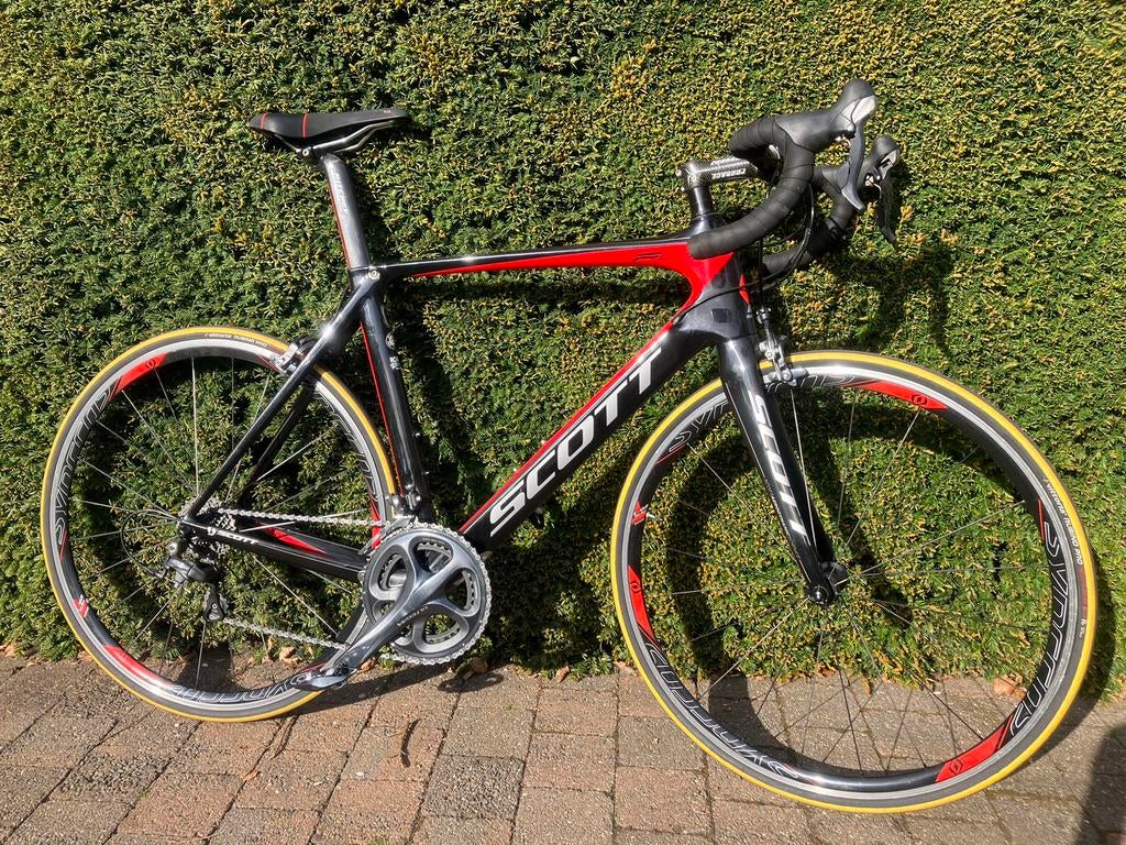 Scott Foil 20 racefiets, Fietsen en Brommers, Fietsen | Racefietsen, Ophalen, Zo goed als nieuw, Carbon