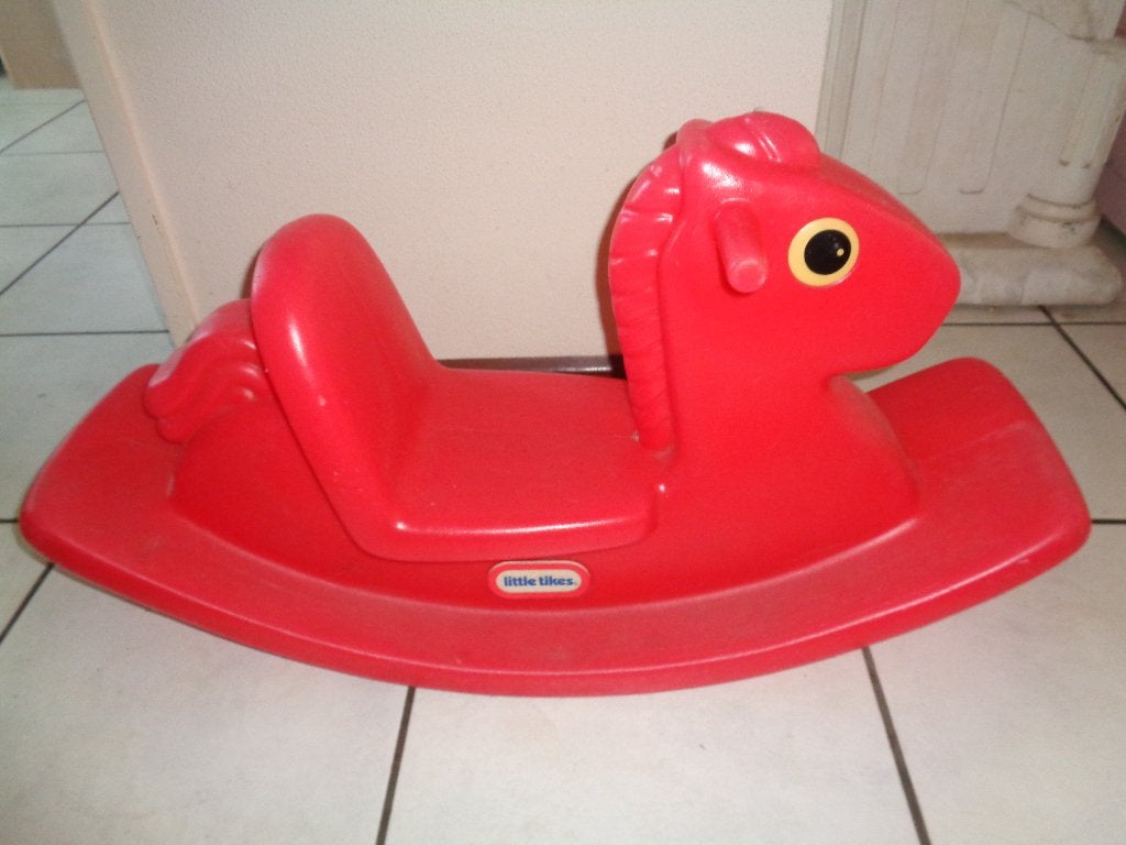 Kleuter schommelpaardje Little Tikes., Kinderen en Baby's, Speelgoed | Hobbelfiguren, Gebruikt, Ophalen