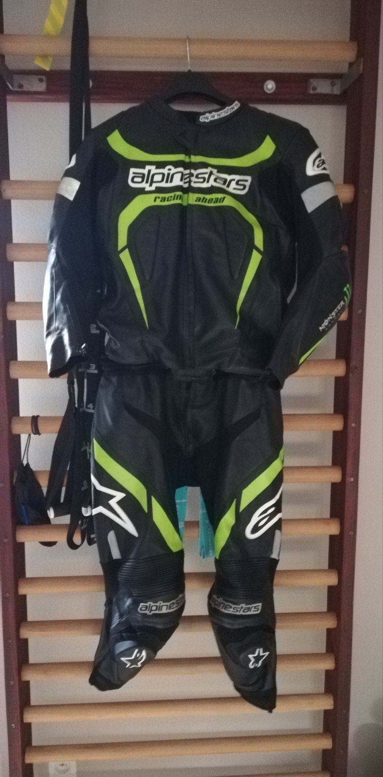 Combinaison moto alpinestar 2 pièces, Seconde main, Alpinstars, Enlèvement, Combinaison