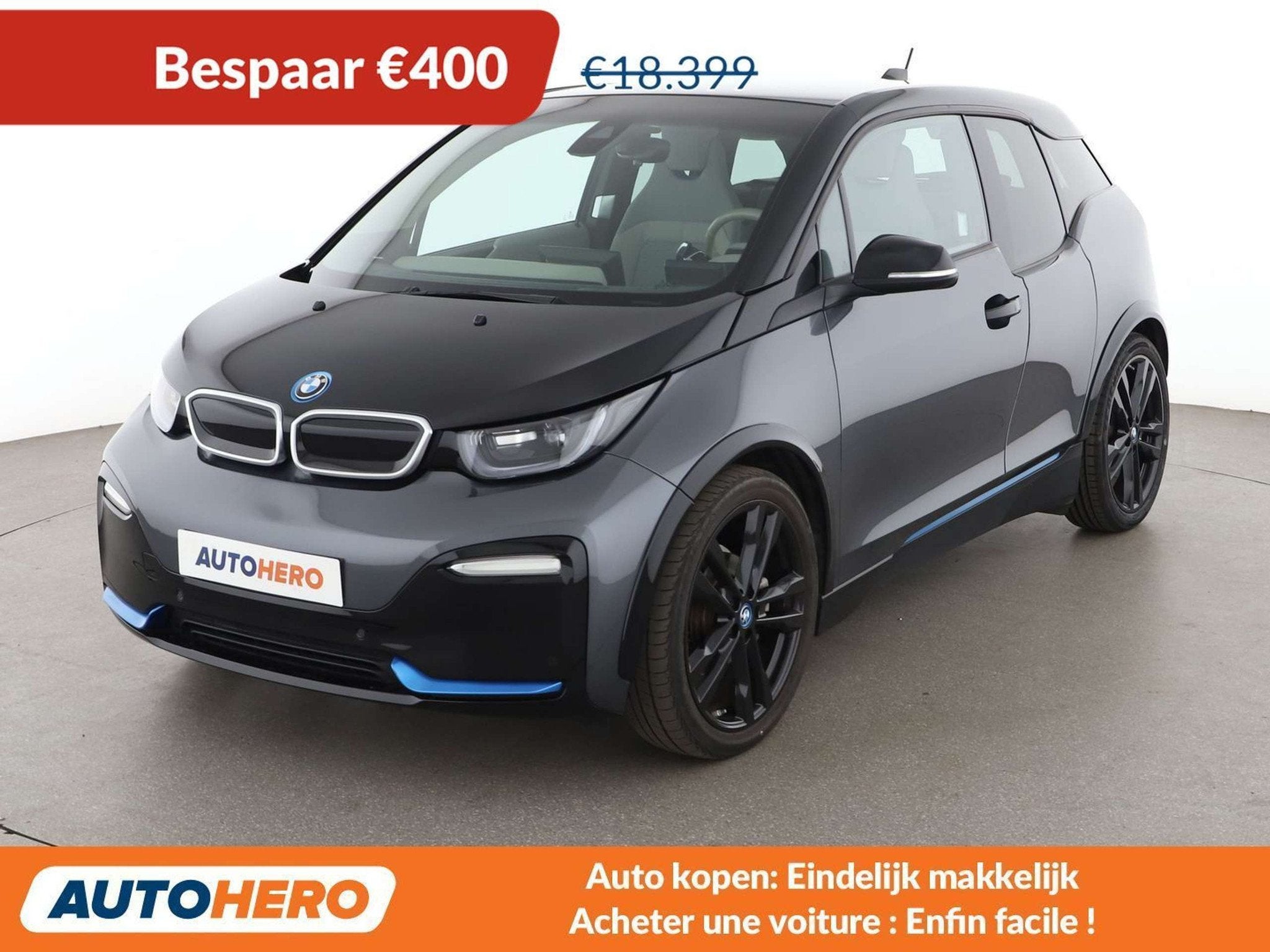 BMW i3 i3s (année de construction 2018, automatique), Achat, 1340 kg, Ordinateur de bord, Berline