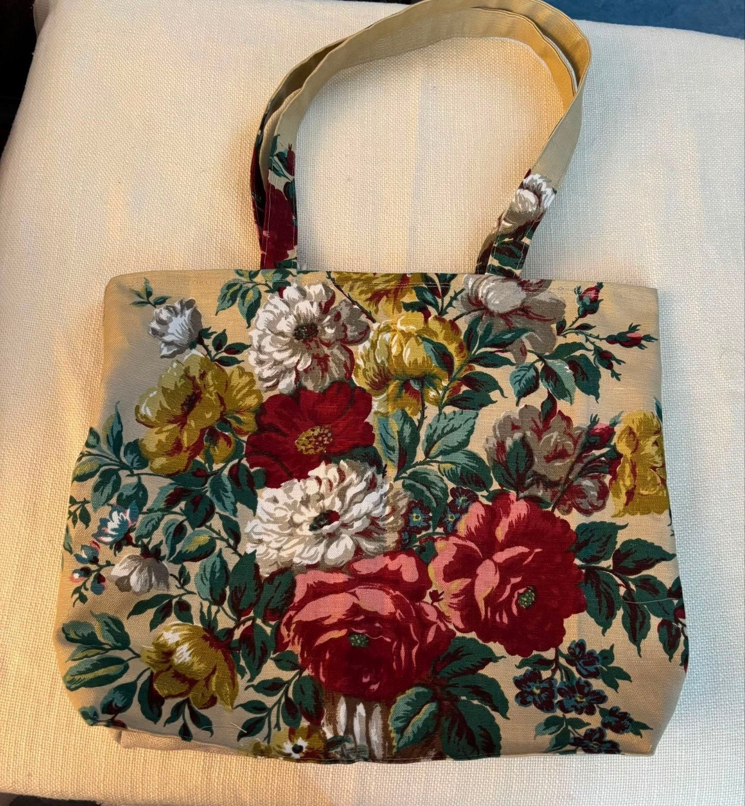 Sac Tote Bag porté épaule – Fait main / Handmade, Enlèvement ou Envoi, Rose