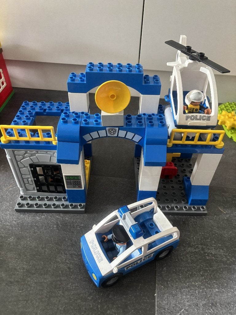 Lego Duplo politiebureau, Kinderen en Baby's, Ophalen, Gebruikt, Duplo