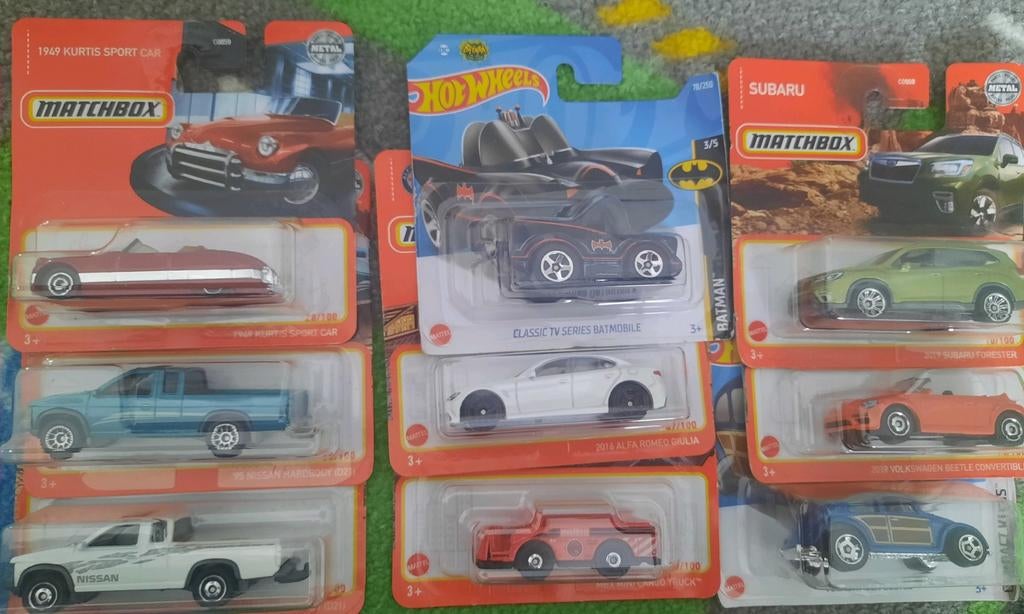 Matchbox & Hot Wheels €2/stuk, Ophalen of Verzenden, Nieuw, Auto