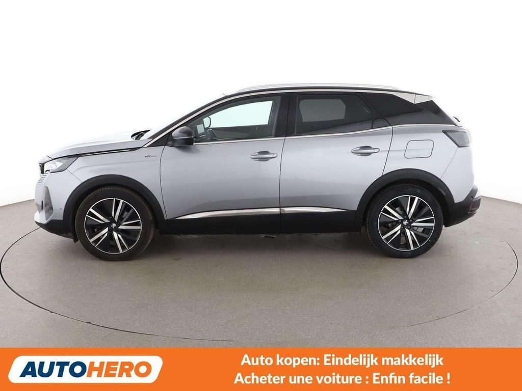Peugeot 3008 1.6 Hybrid 225 GT (bj 2021, automaat), Auto's, Gebruikt, 35 g/km, 5 zetels, 5 deurs