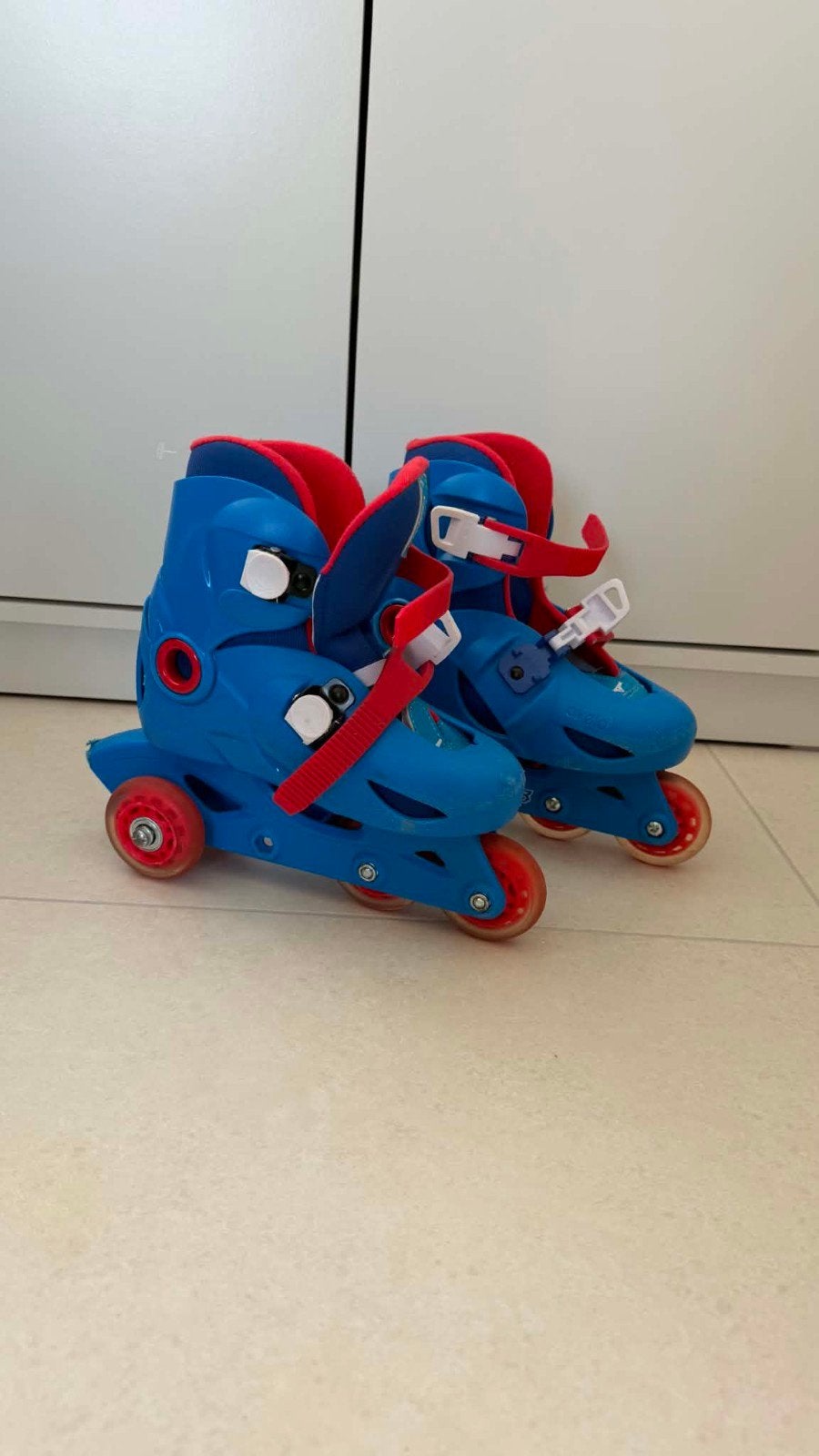 inline skates, Ophalen, Gebruikt