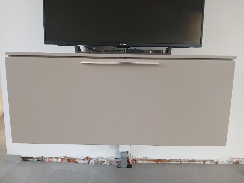 TV meubel, Ophalen, Gebruikt, 100 tot 150 cm, Minder dan 100 cm