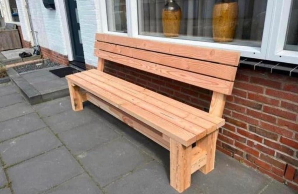 Gloednieuwe Douglas Tuinbankjes, Ophalen of Verzenden, Nieuw, Hout