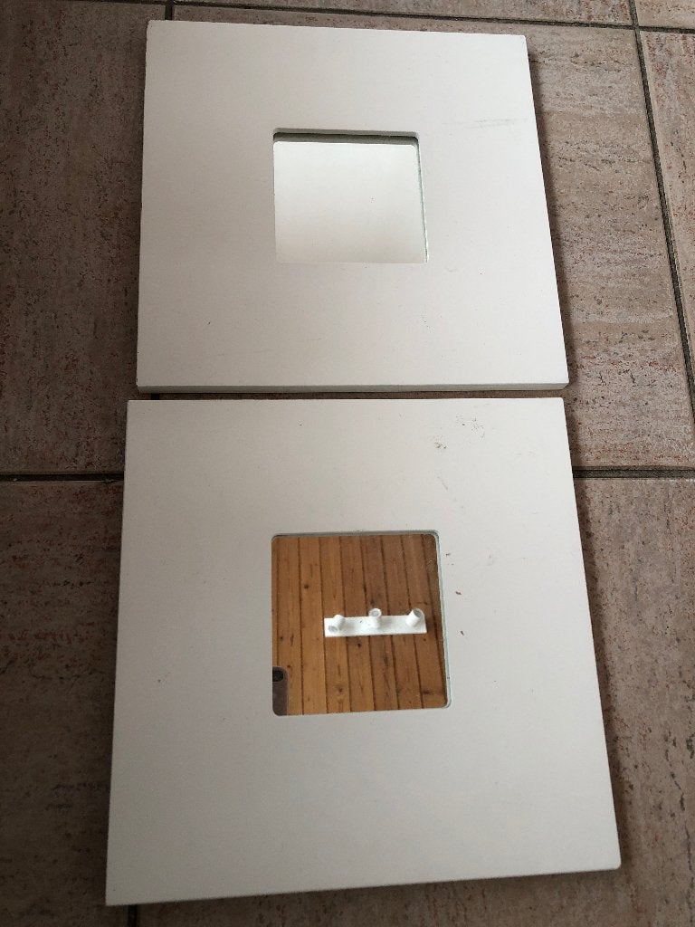 Miroir IKEA Malma, Moins de 100 cm, Carré, Enlèvement, Utilisé