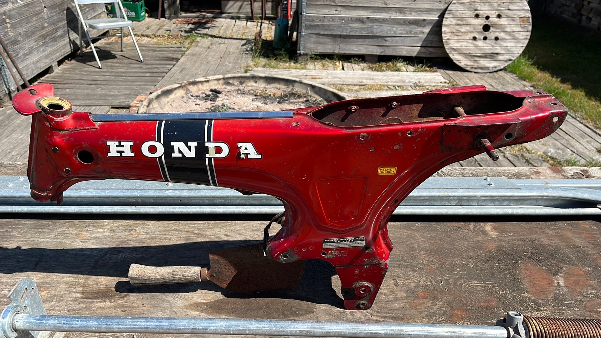 Honda dax kader in goede staat, Enlèvement, Utilisé, Cadre, Autres marques
