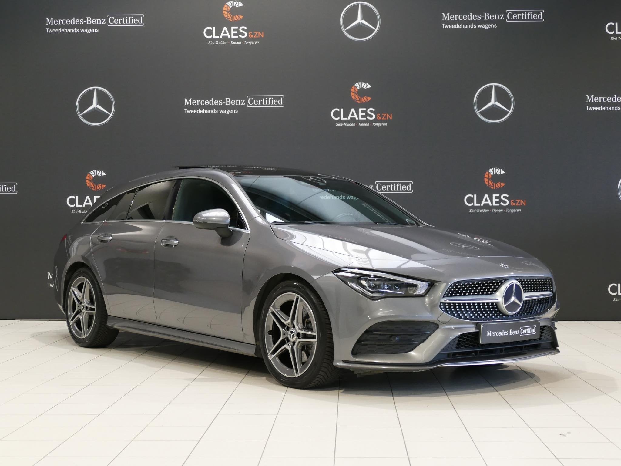 Mercedes-Benz CLA-Klasse 220d Shooting Brake AMG Line, Autos, Mercedes-Benz, Entreprise, Noir, 5 portes, Automatique
