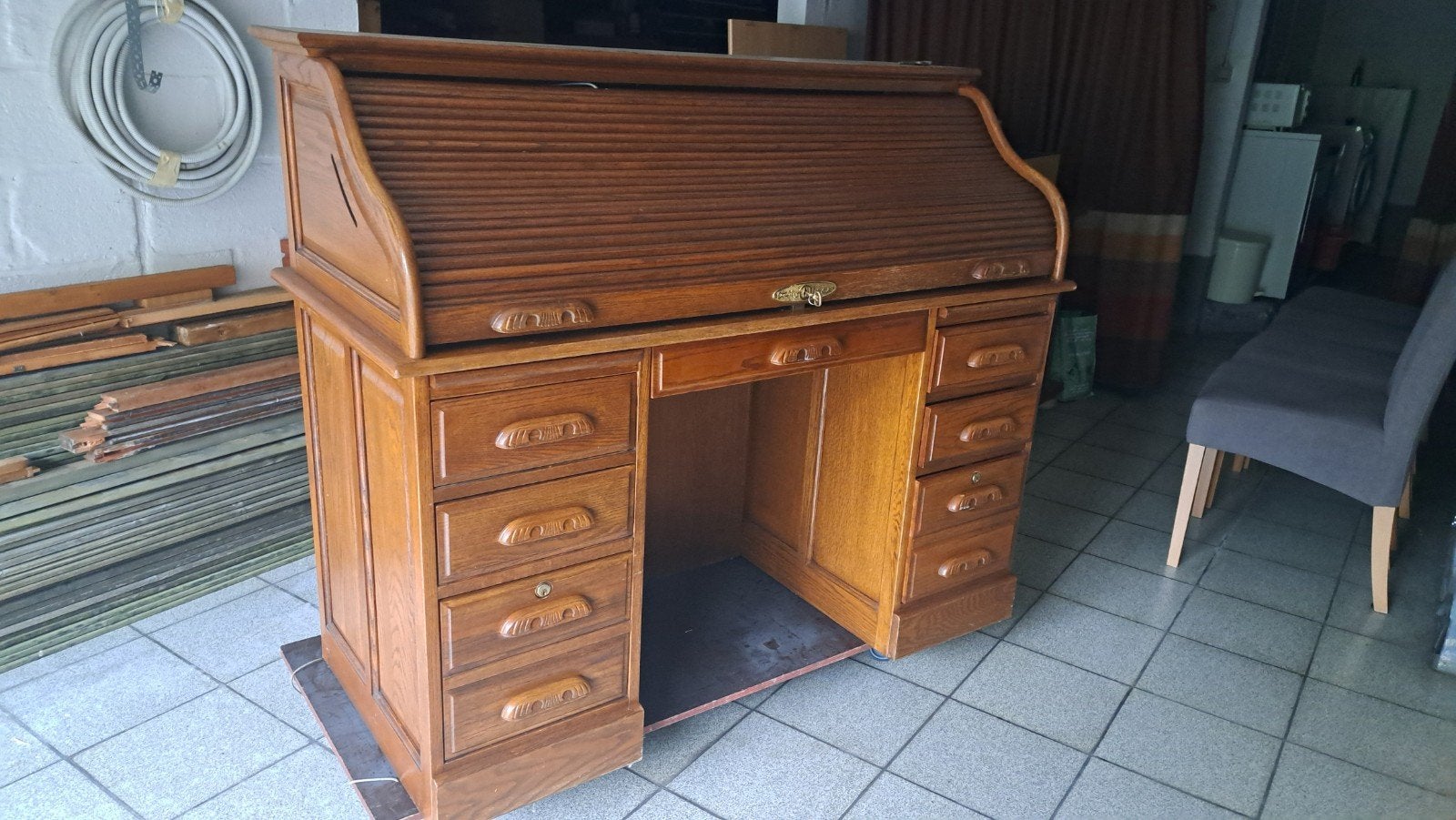Amerikaanse vintage bureau, Huis en Inrichting, Ophalen