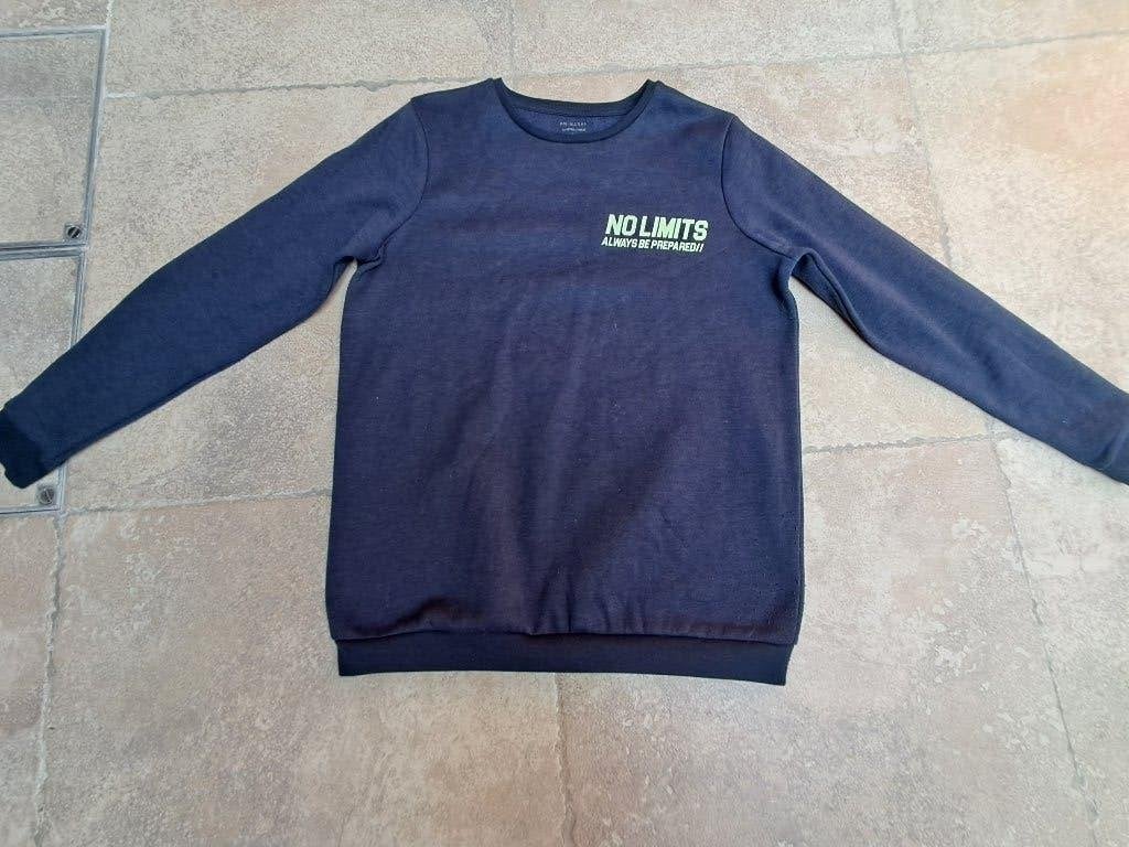 Stoere blauwe Nolimits trui mt 170, Enfants & Bébés, Vêtements enfant | Taille 170, Enlèvement ou Envoi, Comme neuf, Garçon, Pull ou Veste
