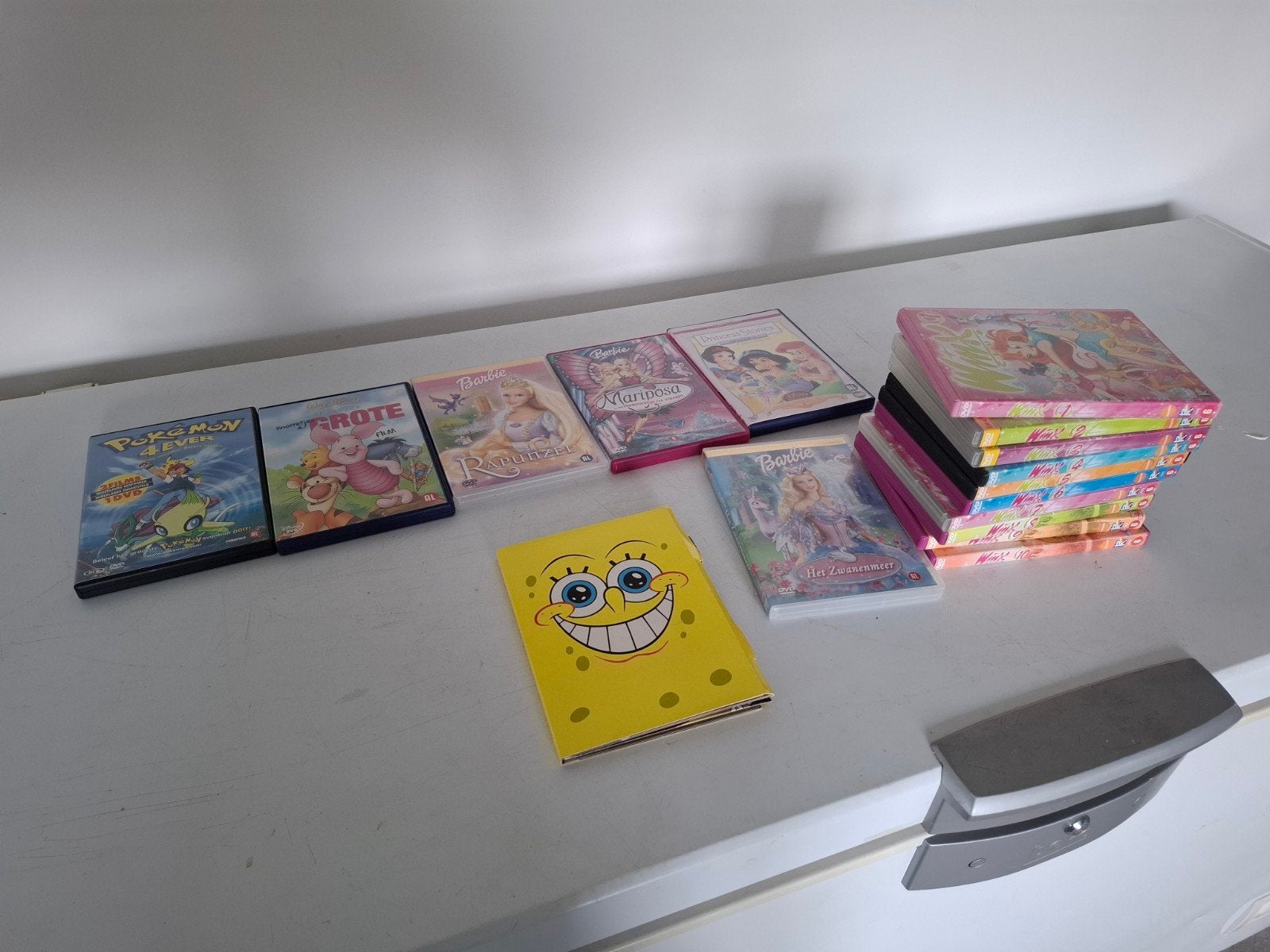 dvd barbie,pokemon,winx club,pooh beer, Ophalen