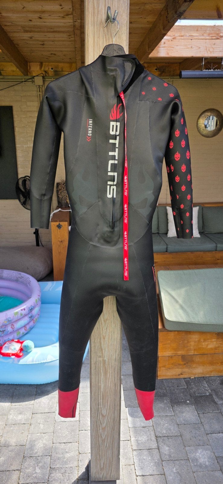 BTTLS Inferno 2.0 wetsuit in maat L, zo goed als nieuw., Ophalen, Wetsuit, Heer, Zo goed als nieuw
