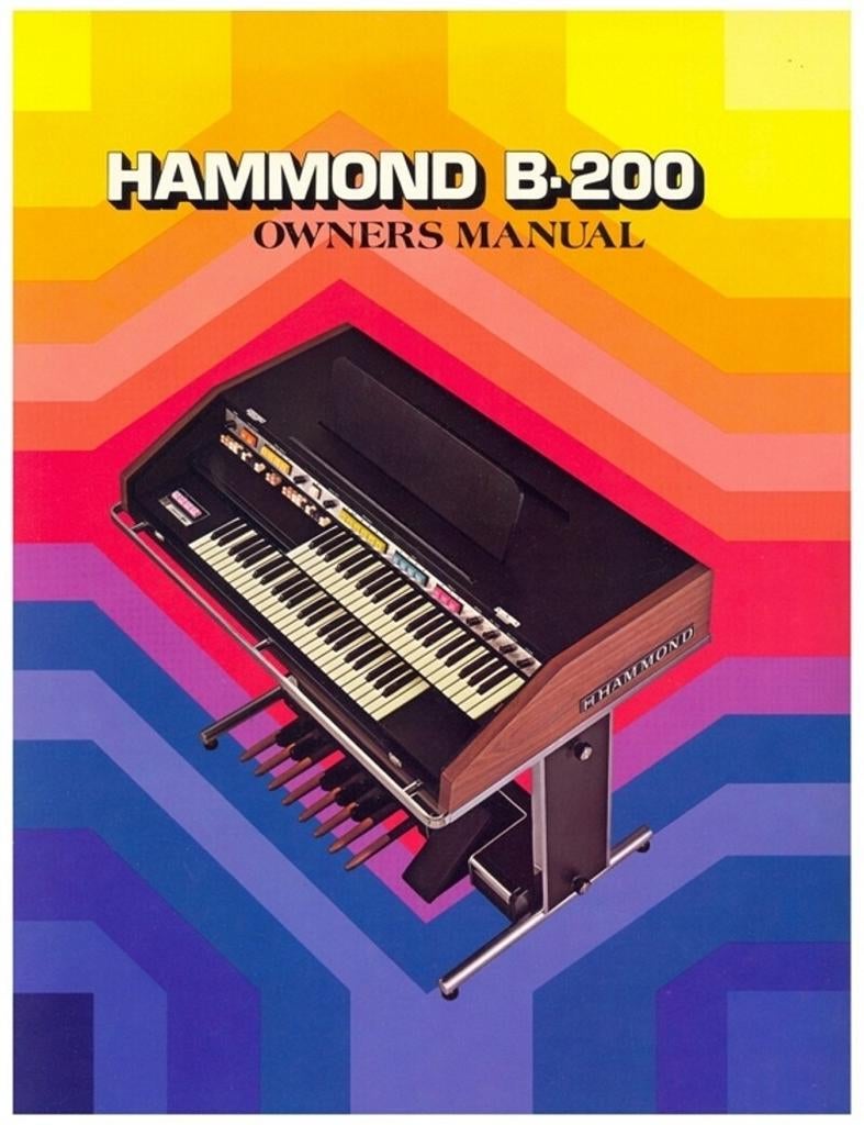 Portable Hammond B 200 met Leslie 822 als nieuw, Muziek en Instrumenten, Ophalen, Zo goed als nieuw, 2 klavieren, Hammondorgel