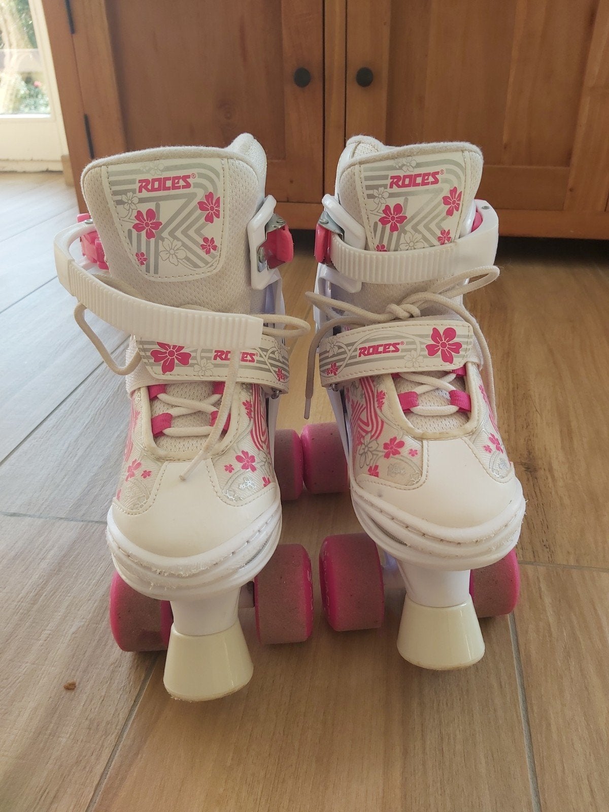Patins à roulettes Roces fille 30-33, Enfants & Bébés, Réglable, Enlèvement, Utilisé, Enfants